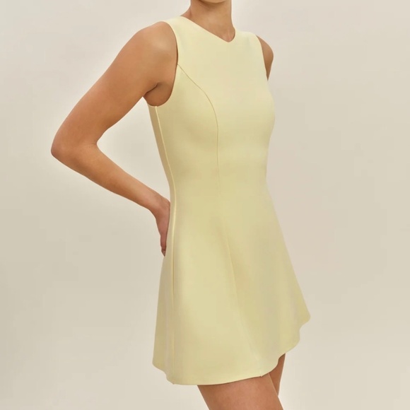 Reformation Dresses & Skirts - Reformation Ava Heavy Knit Dress Yellow - Size XS